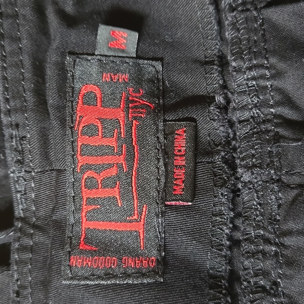 Tripp NYC Kilt Pleated Skirt Punk Goth Bondage Cargo Utility Pockets Y2K Emo - Picture 5 of 6